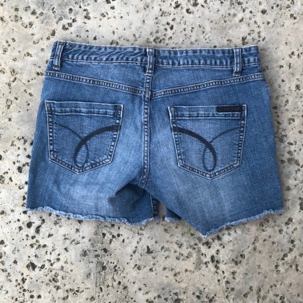 Vintage Calvin Klein Jean Distressed Patchwork - Picture 7 of 7
